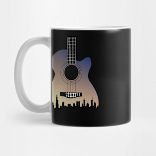 The Chicago Guitar I Music Passion Mug